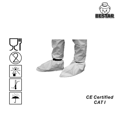40X16cm 6B Tek Kullanımlık Ayakkabı Örtüsü Mikro Gözenekli Dokumasız Ayakkabı Örtüsü EN14126
