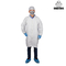 Fermuarlı 2XL Mikro Gözenekli Film Tek Kullanımlık Ceket Cerrahi Laboratuvar Önlüğü Bluz