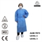 Elastik Manşonlu Mavi Tek Kullanımlık Laboratuvar Önlüğü SPP Tek Kullanımlık Laboratuvar Elbisesi Ceketi